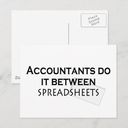 会計士が！ ポストカード (正面/裏面)