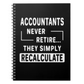 会計士がOffice Co-workerを退職しない ノートブック (正面)