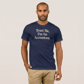 会計士だって言ってるでしょ Tシャツ (正面フル)