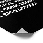 会計士というのは探偵のようなものだ ポスター (角)