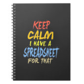 会計士にそのスプレッドシートがある ノートブック (正面)