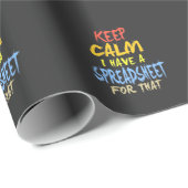 会計士にそのスプレッドシートがある ラッピングペーパー (ロールコーナー)