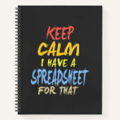 会計士にはそのための表計算シートがある ノートブック (正面)