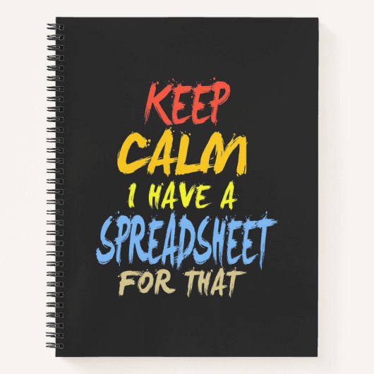 会計士にはそのための表計算シートがある ノートブック (正面)