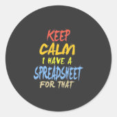 会計士にはそのための表計算シートがある ラウンドシール (正面)