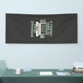 会計士にピボットテーブルがある 横断幕 (トレードショー)