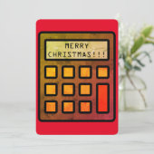 会計士のお願い…メリークリスマス! シーズンカード (スタンド正面)