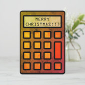 会計士のお願い…メリークリスマス！! シーズンカード (スタンド正面)