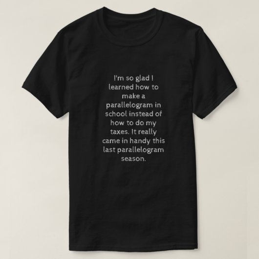 会計士のための面白い税務シーズンTシャツ Tシャツ (デザイン正面)