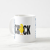会計士のひよこ コーヒーマグカップ (正面左)