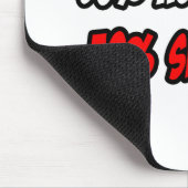 会計士のハーフ…スーパーヒーローのハーフ マウスパッド (コーナー)