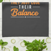 会計士のバランス キッチンタオル (折り畳み)