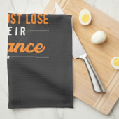 会計士のバランス キッチンタオル (四つ折り)