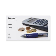 会計士のプロフィールカード