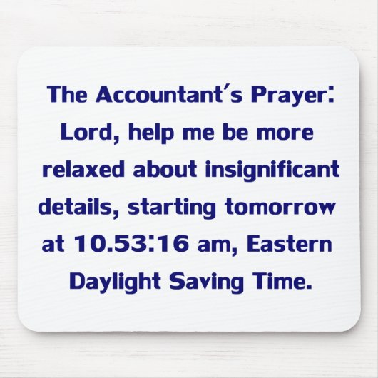 会計士のマウスパッド マウスパッド (正面)
