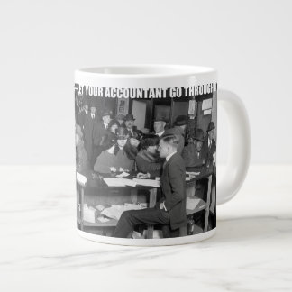 会計士のマグ ジャンボコーヒーマグカップ