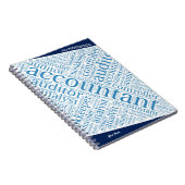 会計士のワードクラウド ノートブック (右側)