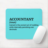 会計士の仕事保中おもしろい- マウスパッド (マウス)