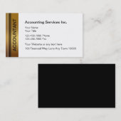 会計士の名刺 名刺 (正面/裏面)