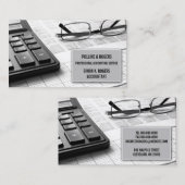 会計士の名刺 名刺 (正面/裏面)