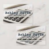 会計士の名刺 名刺 (正面/裏面)