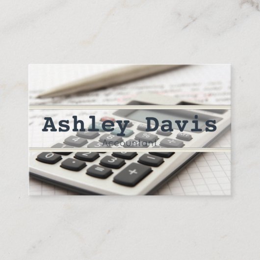 会計士の名刺 名刺 (正面)