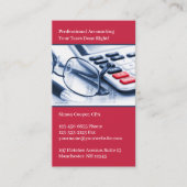 会計士の名刺 名刺 (正面)