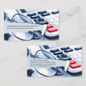 会計士の名刺 名刺 (正面/裏面)