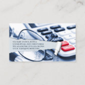 会計士の名刺 名刺 (裏面)