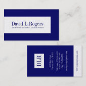 会計士の名刺 名刺 (正面/裏面)