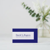 会計士の名刺 名刺 (スタンド正面)