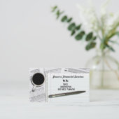 会計士の名刺 名刺 (スタンド正面)