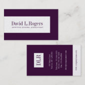 会計士の名刺 名刺 (正面/裏面)