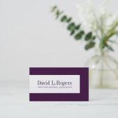 会計士の名刺 名刺 (スタンド正面)