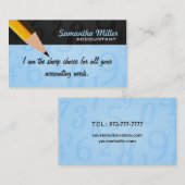 会計士の名刺 名刺 (正面/裏面)