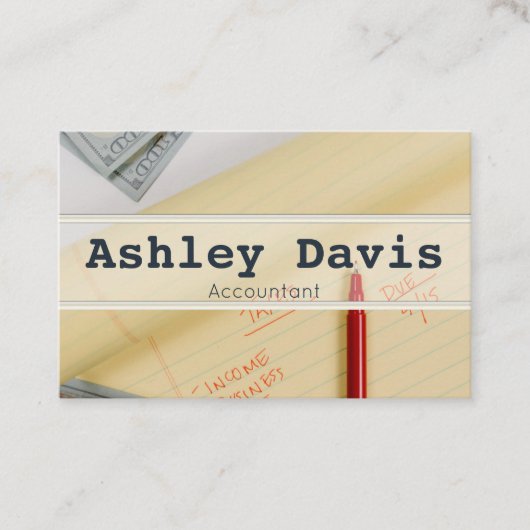 会計士の名刺 名刺 (正面)