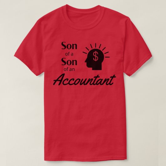 会計士の子 Tシャツ (デザイン正面)