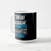 会計士の役職 コーヒーマグカップ (正面左)