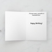 会計士の救世界インスパイアのPUN誕生日のみ カード (内部)