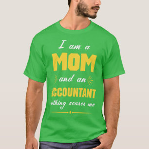 会計士の母誇りを持った母 Tシャツ