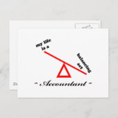 会計士の生命 ポストカード (正面/裏面)