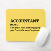 会計士の生活の説明 マウスパッド (マウス)