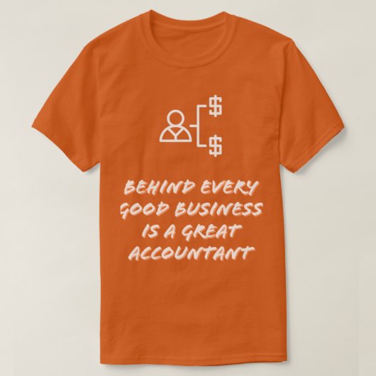 会計士の生活 Tシャツ (デザイン正面)