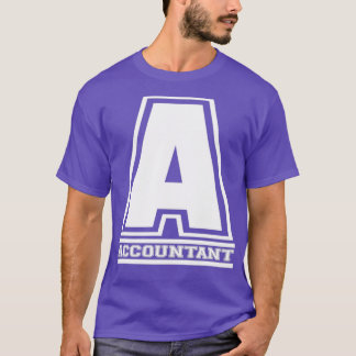 会計士の番号の会計業 Tシャツ
