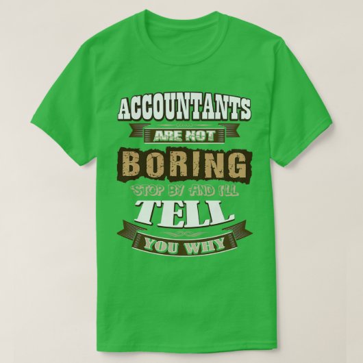 会計士の番号会計職業ジョブ4 Tシャツ (デザイン正面)