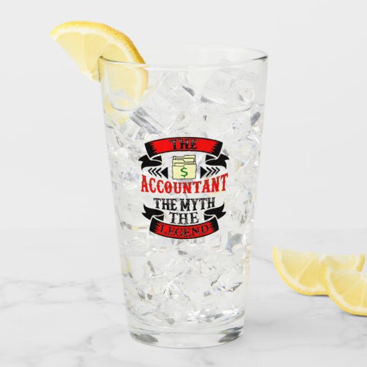 会計士の神話は伝説 タンブラーグラス (アイス正面)