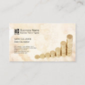 会計士の簿記係マネースタック 名刺 (正面)