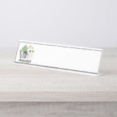 会計士の職業 デスクネームプレート (正面)