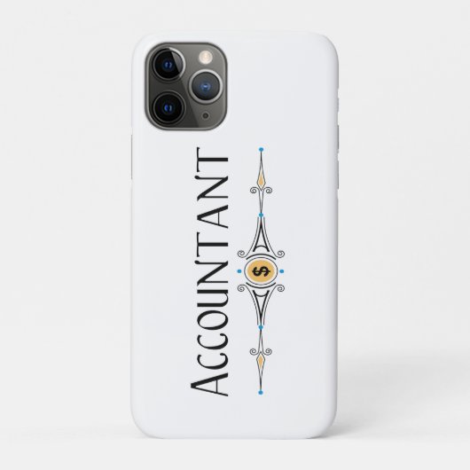 会計士の装飾線 Case-Mate iPhoneケース (裏)