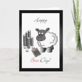 会計士の誕生日グリーティングカード カード (正面)